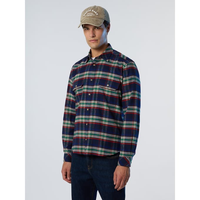 North Sails Overhemd Geruit flanel