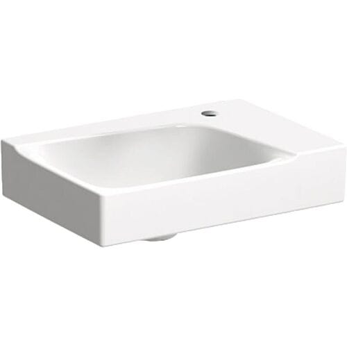 Geberit Xeno2 fontein met kraangat rechts zonder overloop 40x28x12.5cm m. KeraTect wit