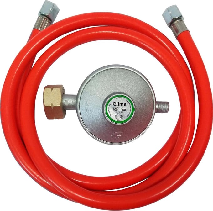 Qlima GFA 10xx 700 mbar regulator set