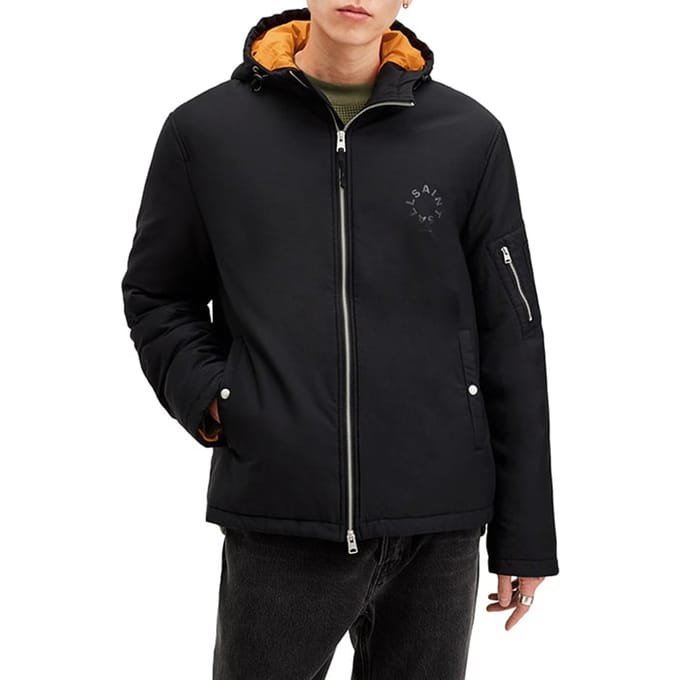 AllSaints Rockpile Jacket Black Maat: S | Lichte Jassen Outlet | Heren | Zwart