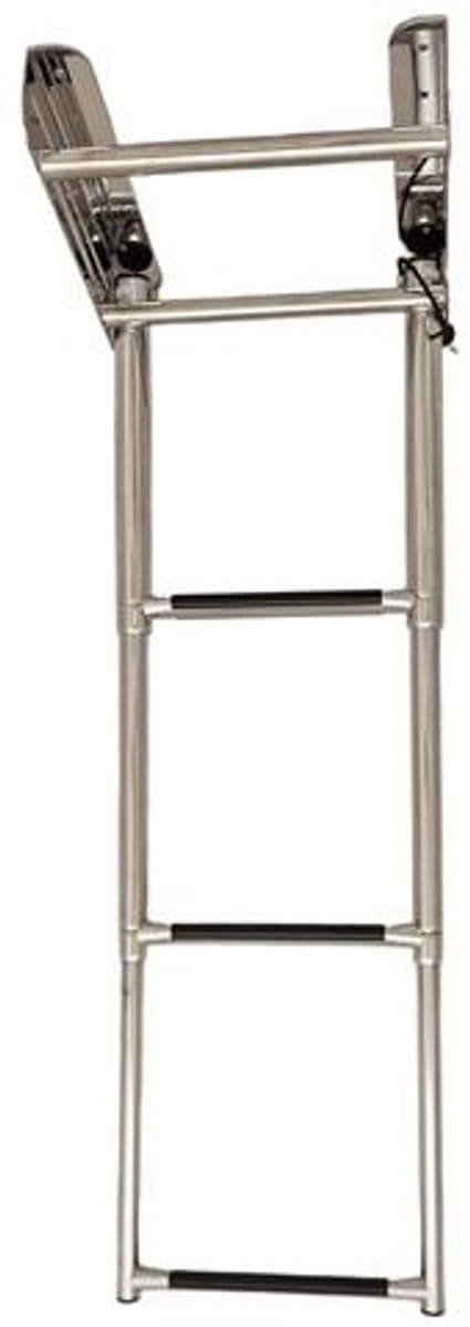 Hollex 3-treeds RVS Zwemtrap zwemplateau model