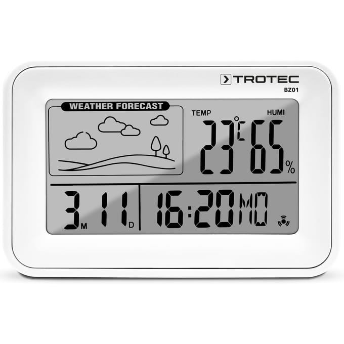 TROTEC Digitale wekker met weerstation BZ01