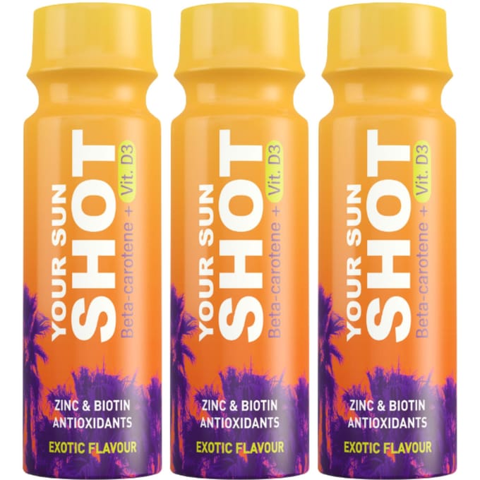 Uw Sun Shot Vit. D3 Bruiningsdranken x3 stuks