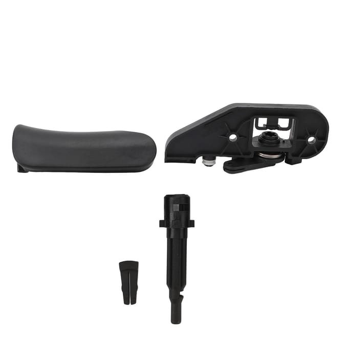 Ontgrendelingshendel motorkap OEM Standaard Scheurbestendig Eenvoudig te Gebruiken 8J1823633C voor TT TTRS 8J black