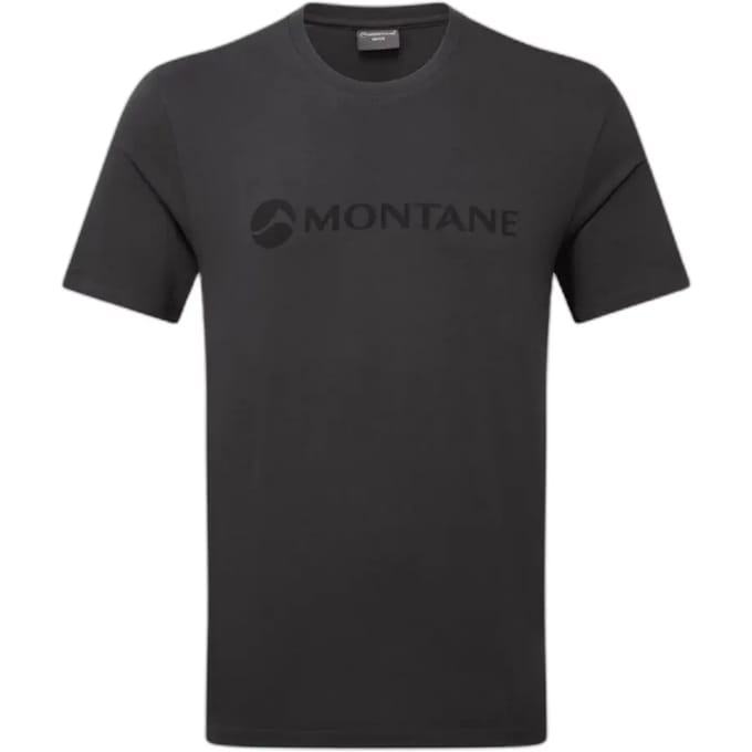 Montane Mono Logo T-shirt Met Korte Mouwen Grijs S Man