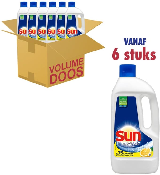 Sun Liquigel Classic Lemon (6 x 1,5L)