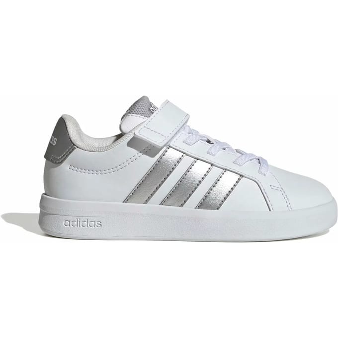 Adidas Grand Court 3.0 Peuterschoenen - Wit - Maat 33 - Mesh/Synthetisch