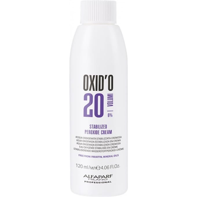 Alfaparf Milano Ontwikkelaar Oxido'o 20 Vol 6% Stabilized Peroxide Cream Haarkleuring Unisex 120 ml