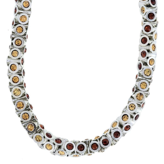 Behave - Zilverkleurige Ketting - Handgemaakt - Boho Chic Sieraad