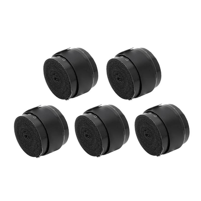 5 STuks Boog Riser Handvat Grip Tape Zweetabsorberend Boogschieten Antislip Band Omwikkeld voor Compound zwart