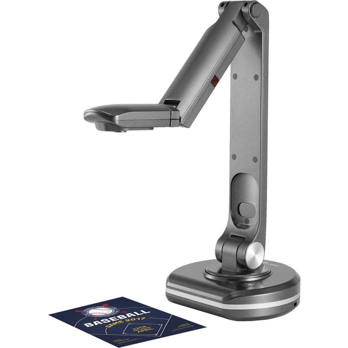 JOYUSING V500S USB 2in1 Documentcamera & Boekscanner Webcam met Autofocus 8 Megapixel zilver