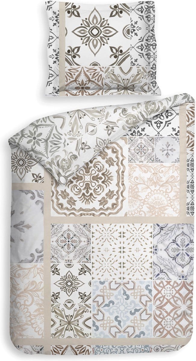 Heckettlane Lydie Dekbedovertrek - Eenpersoons - 140x200/220 cm - Multi
