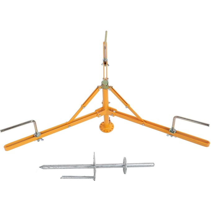 Jenny Hekdraad Afroller Verstelbare Heavy Duty Hekdraad Dispenser Distributor met Anti-Overtoerental Apparaat orange