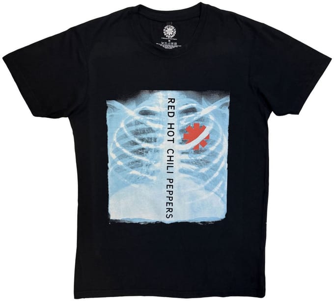 Red Hot Chili Peppers - XRay Heren Tshirt - S - Zwart