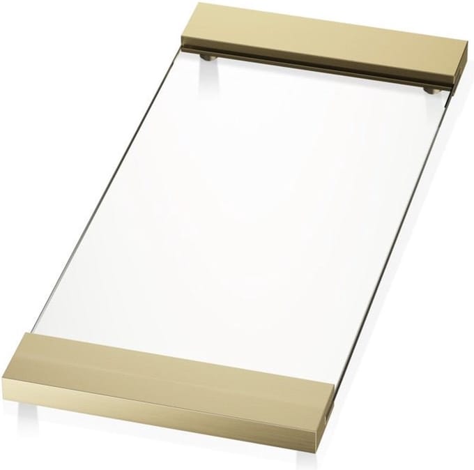 Dienblad - TAB 37, mat goud.