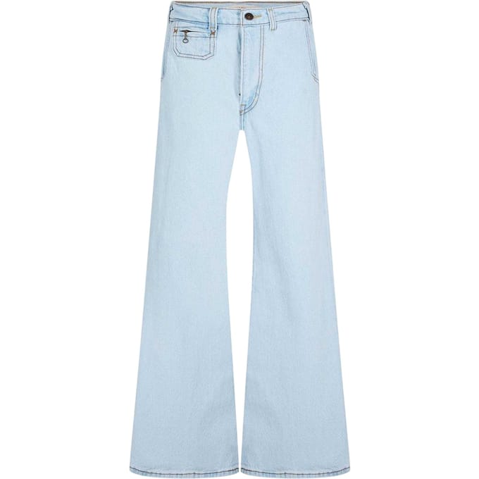 Levis Ribcage-jeans voor dames (Blauw)