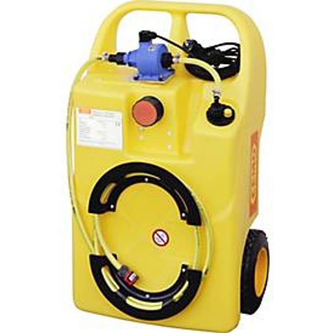 Mobiel besproeiingssysteem CEMO Aqua-Caddy, met oscillerende zuigerpomp 230V, debiet 3,5 l/min, 60l volume