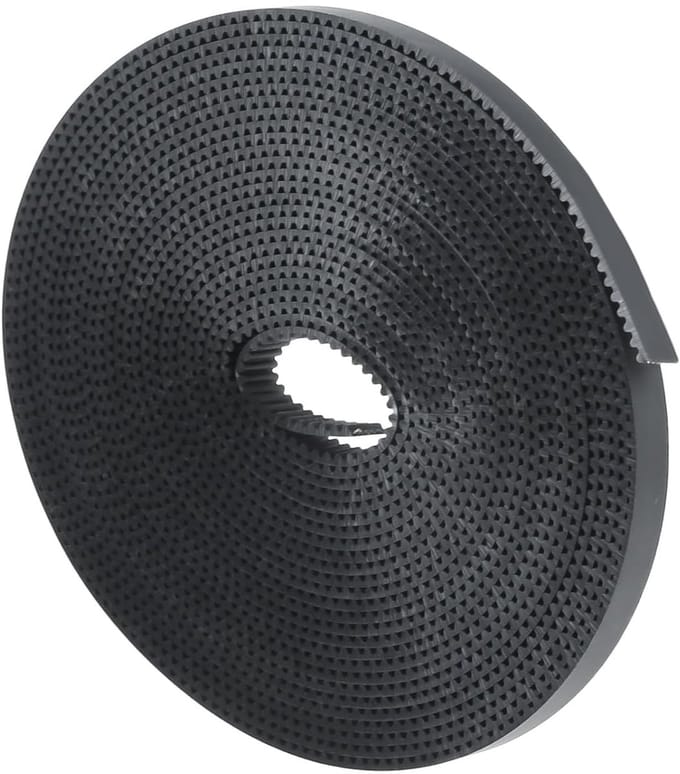 Dailygoods- Distributieriem 5 m - Timing Riem - Glasvezel - Antislip - 6 mm Breedte - Voor 3D-printers - Timing Belt