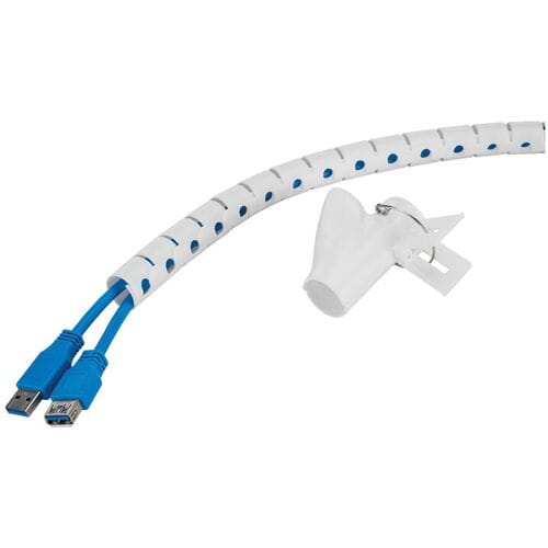 Neomounts ADS06-141WH Kabelspiraal - voor 1-4 kabels - 20 mm - universeel - wit
