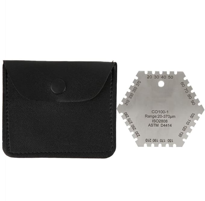 Dailygoods- Diktemeter Roestvrij Staal - Natte Filmkamkaart