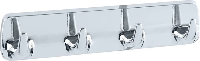 Wenko Boy Haak 4.5x2.5x19cm Kunststof chroom