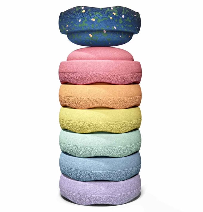 Stapelstein® | Spring Special | Mini Rainbow | Pastel