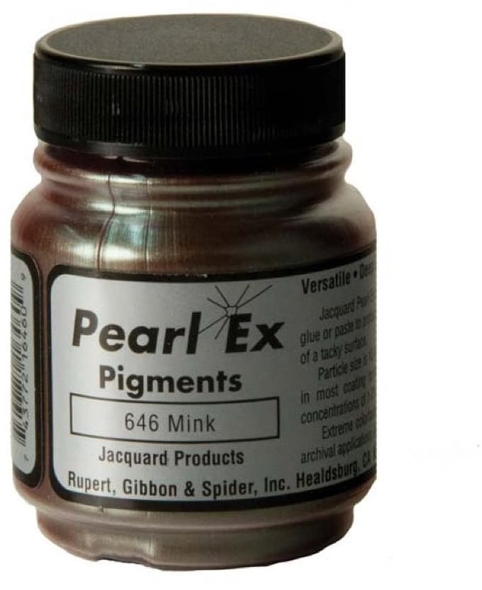 Jacquard Pearl Ex Pigment 21 gr nerts - creatief speelgoed pigment.