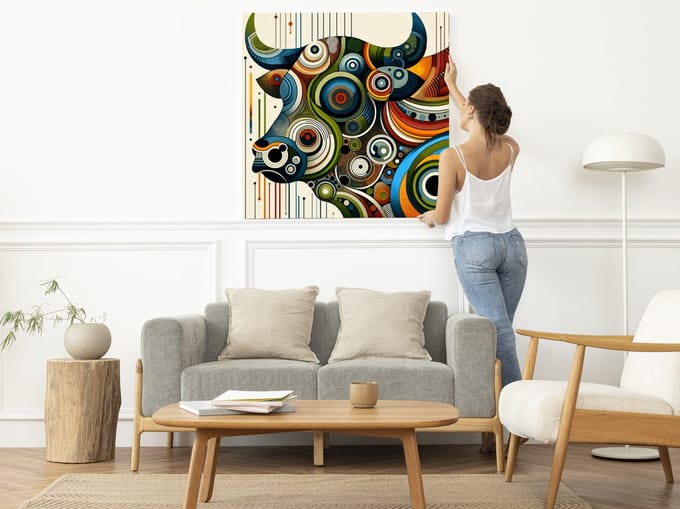 Kunstprint | Wanddecoratie | Canvas | 30 × 30 cm