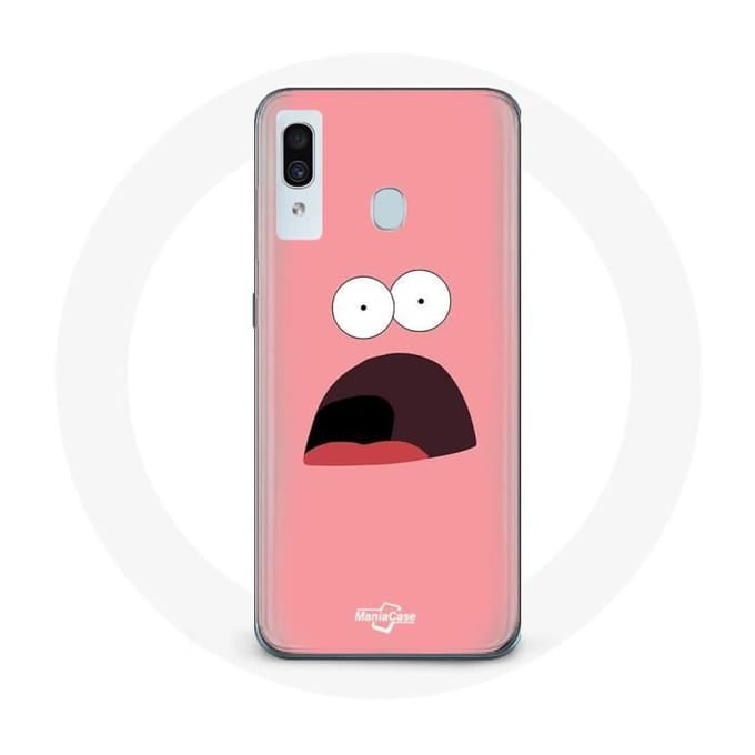 Hoesje voor Samsung Galaxy A40 Patrick Star Spongebob Squarepants Roze