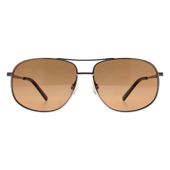Serengeti Aviator Heren Glimmend Gunmetal Saturn Polarized Drivers Sassari 2.0