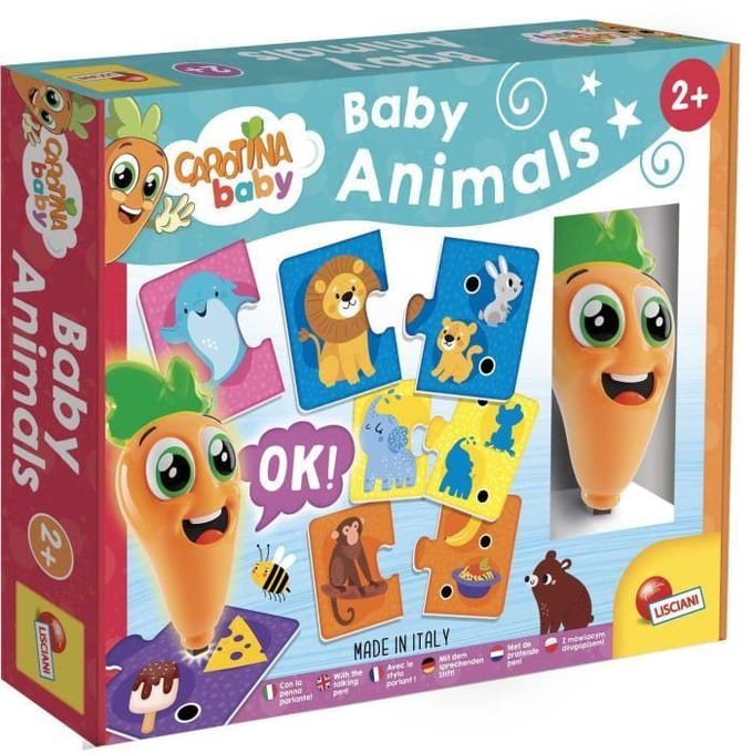 Lisciani - Carotina Baby - pratende pen baby animals