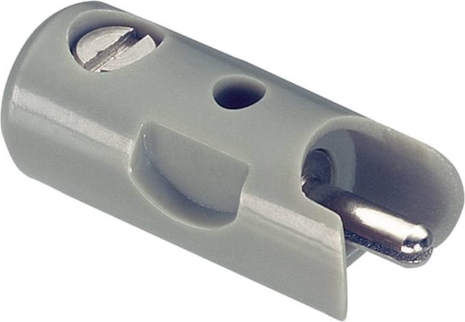 Märklin 71412 Modelspoor stekker 1.5 mm 10 stuk(s) Geel