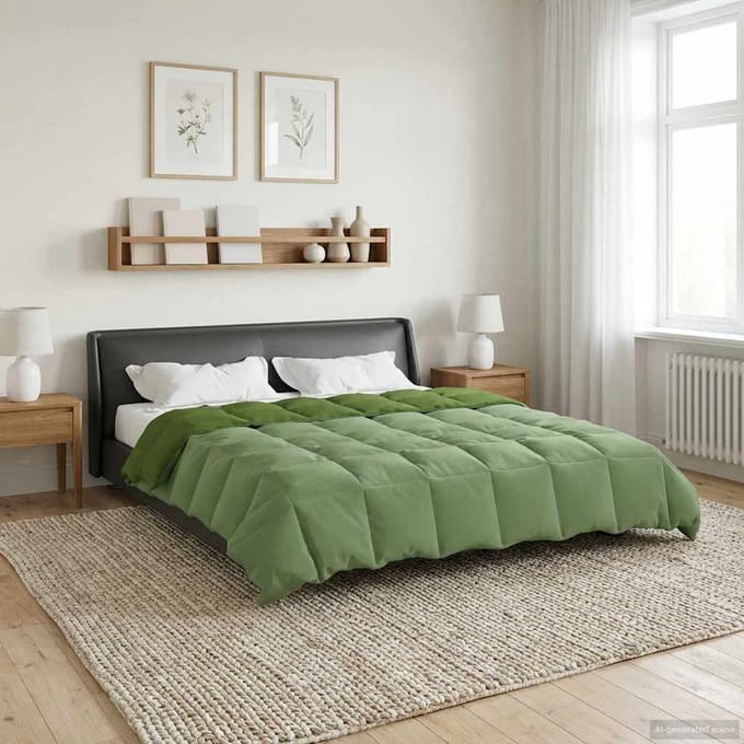 vidaXL - Winter - Duvet - 220 - x - 240 - cm - Winter - Microvezel - (100% - polyester)
