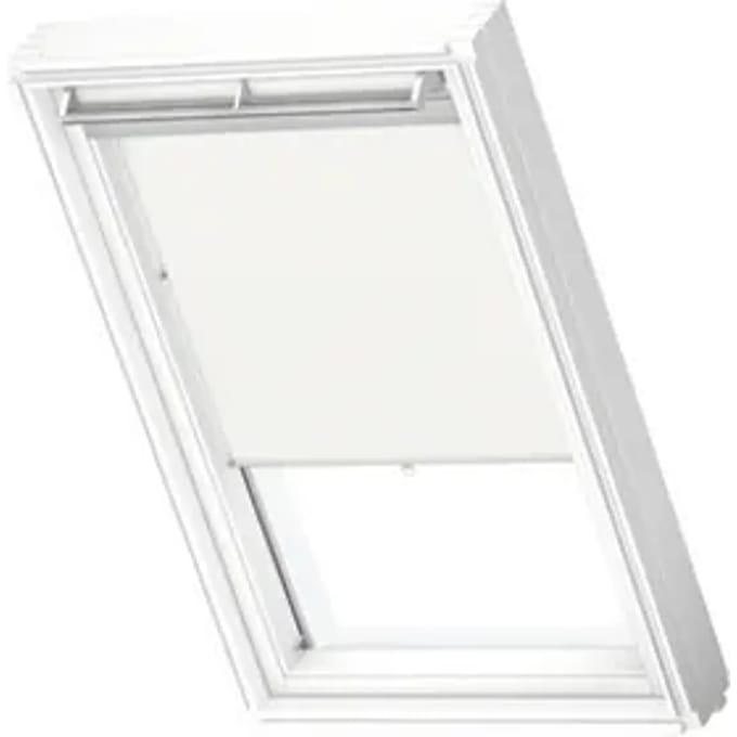 VELUX Lichtdoorlatend rolgordijn - Wit - Handbediend met haakjes - Type: RHL UK00 1028