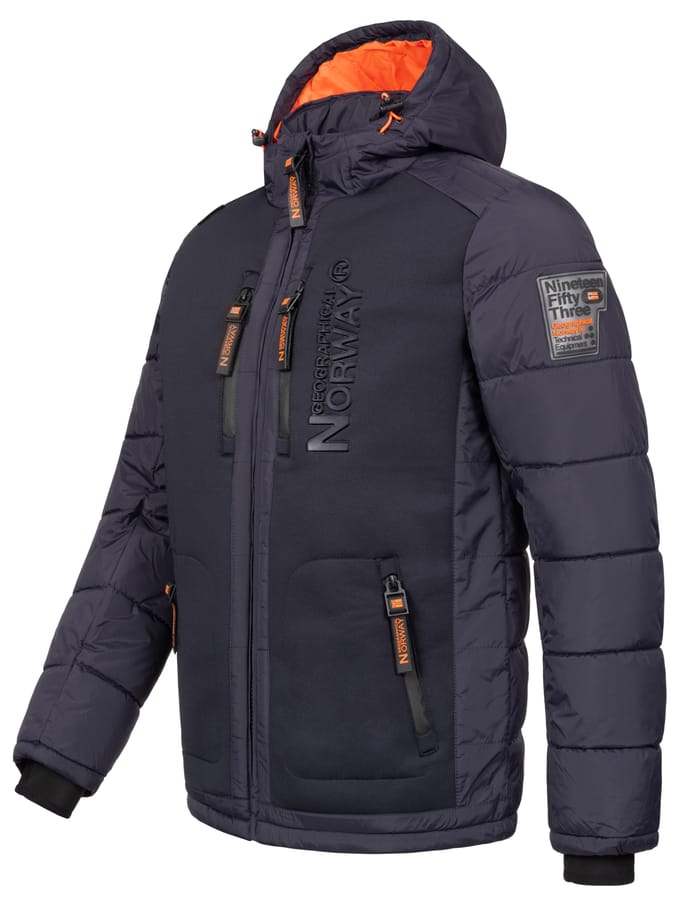 Geographical Norway - Heren Jas winter Beachwood - Blauw - Maat L
