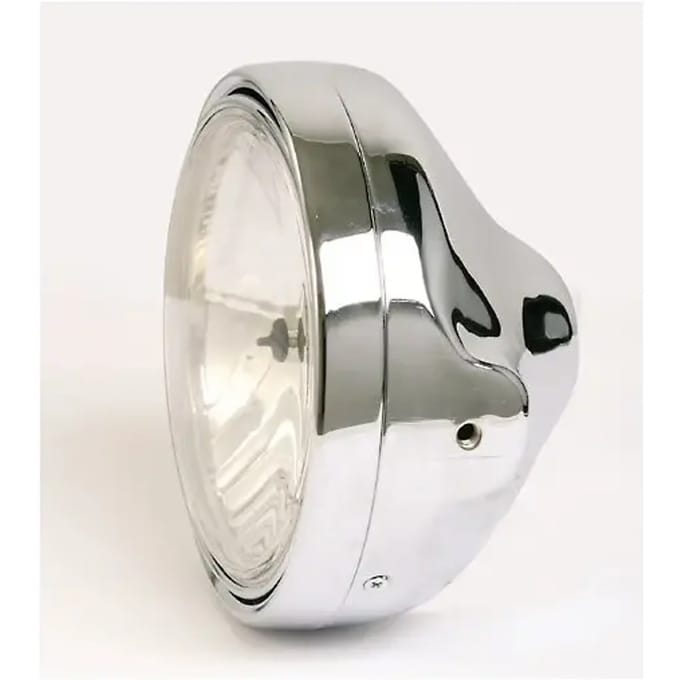Koplamp motorfiets glad glas Brazoline LTD Style
