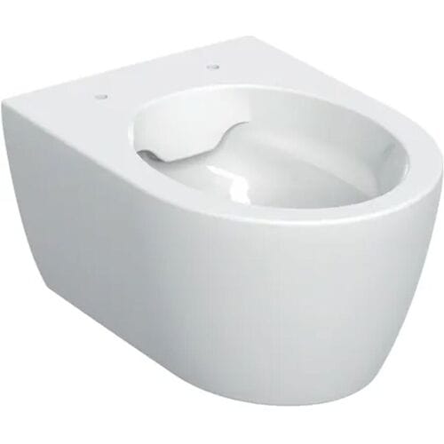 Geberit iCon wall-hung WC low-flush, short projection, closed form, Rimfree 502.380.00.1