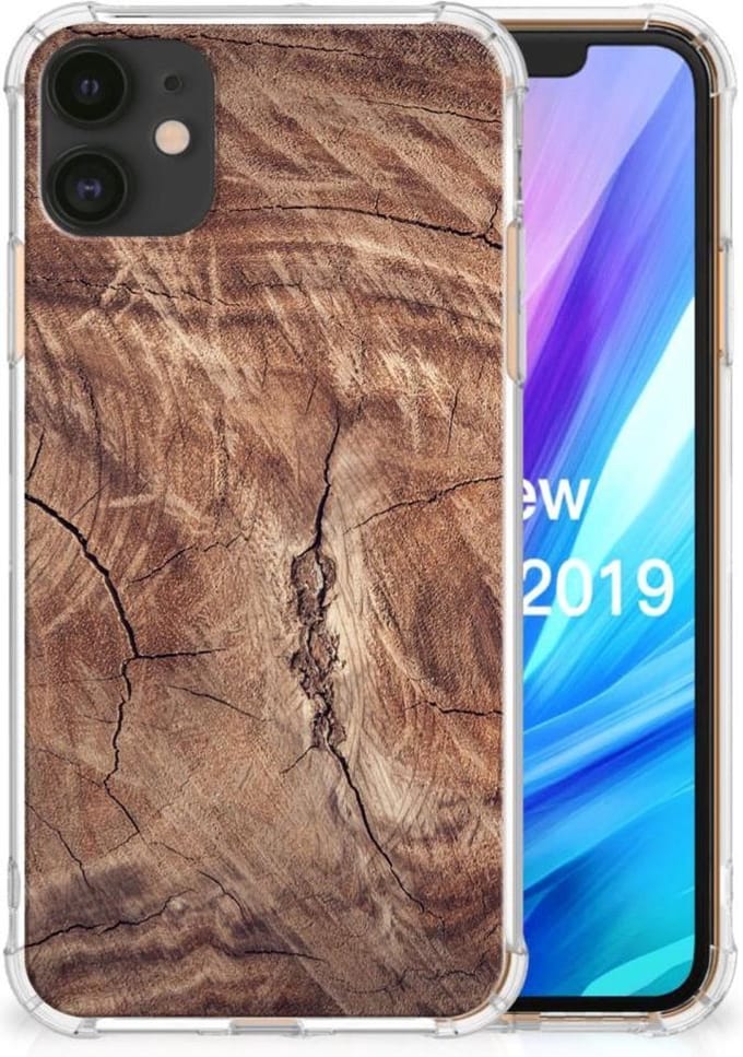 Apple iPhone 11 Stevig Telefoonhoesje Tree Trunk