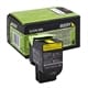 Lexmark 80C2SY0 nr. 802SY toner cartridge geel (origineel)