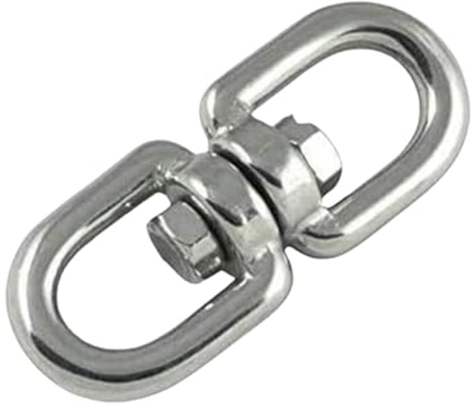 316 RVS anker Swivel Eye - Eye Connector (10mm - 3/8)
