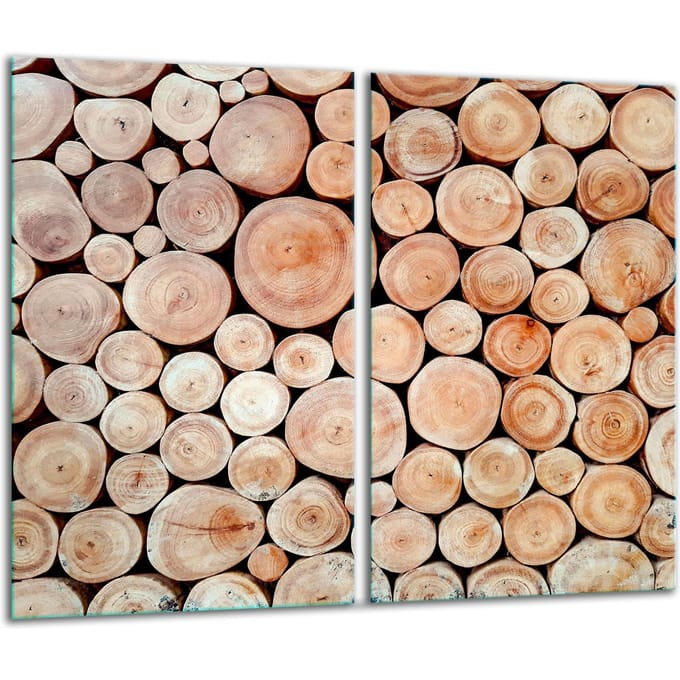TMK ArtDeko Serie - Snijplank - 30x52cm - Glas - Inductiegeschikt