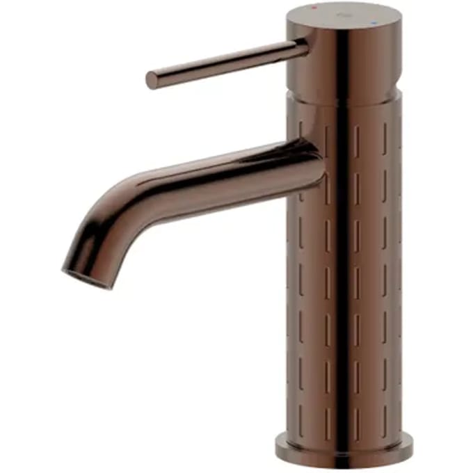 Essebagno Wastafelmengkraan Architek St - Waterbesparend - Lage Uitloop - Koper - 7,0cm