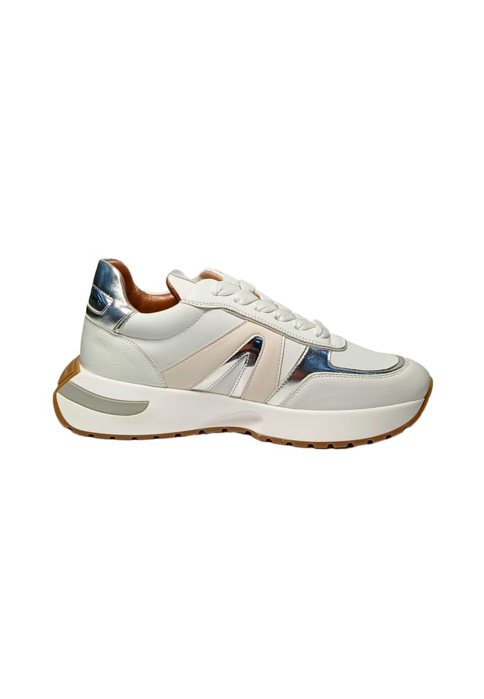 Damesschoenen Alexander Smith Hyde Vrouw-Wit zilver
