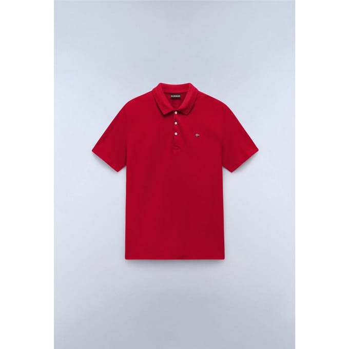 Napapijri Ealis Polo Rood - Maat L - Heren