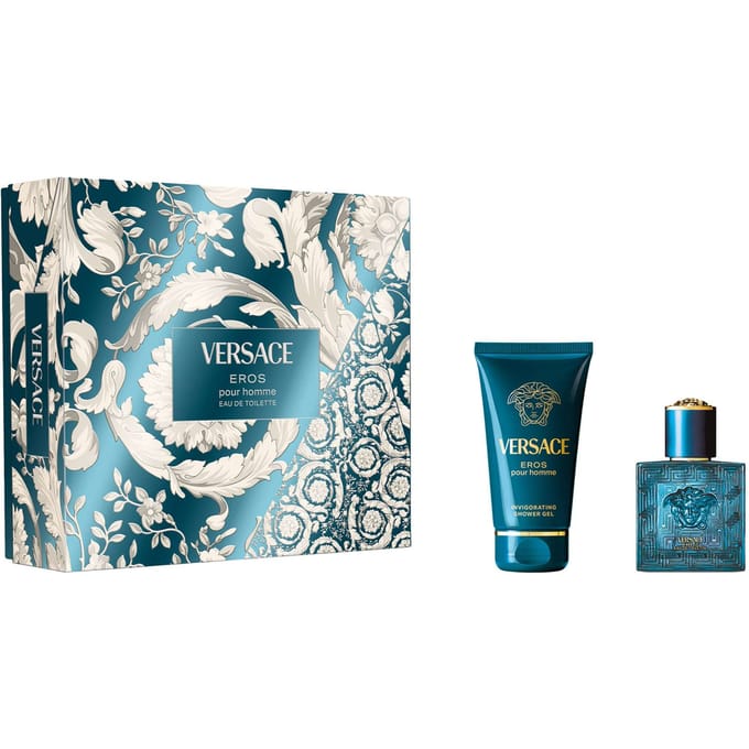 Versace Eros Eau de Toilette 30ml Cadeauset met 50ml Douchegel