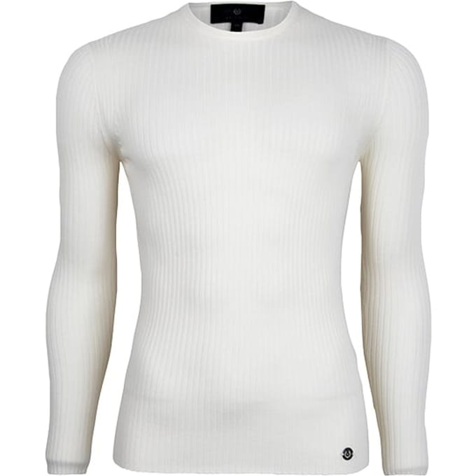 Belstaff Elsie Merino Cream White Taglia: M | Maglioni a maglia Outlet | Donna | Bianco