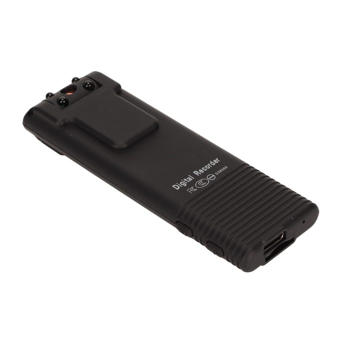 Bodycamera 120 graden ultragroothoek draaibare lens nachtzicht 1080P HD clip draagbare camera