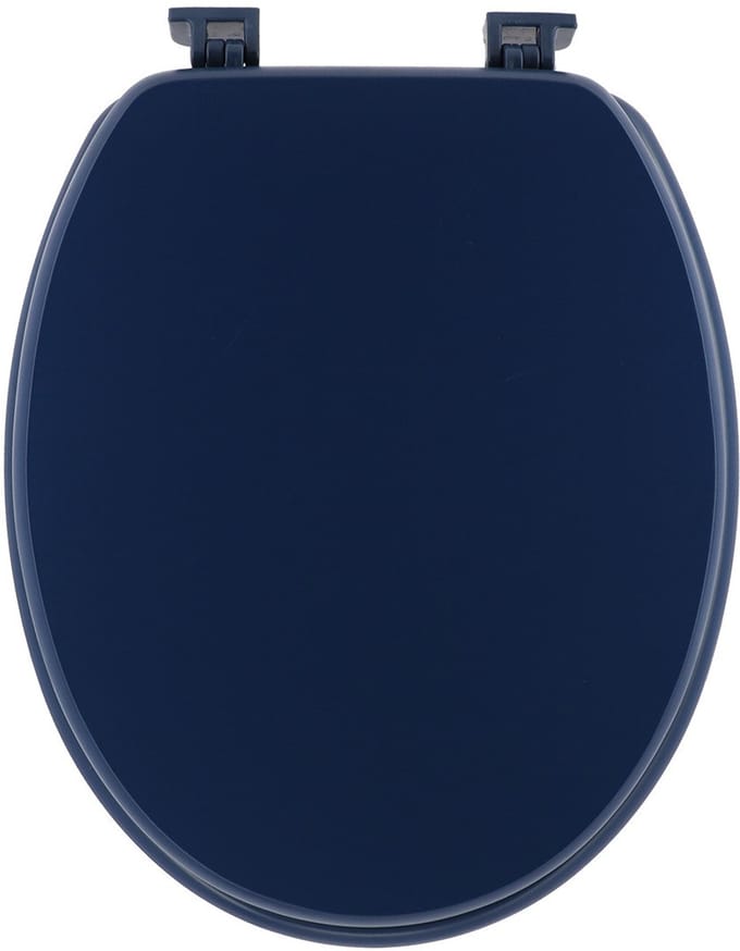 Tendance Toiletbril Breeze - donkerblauw - MDF hout - universeel - standaard wc bril