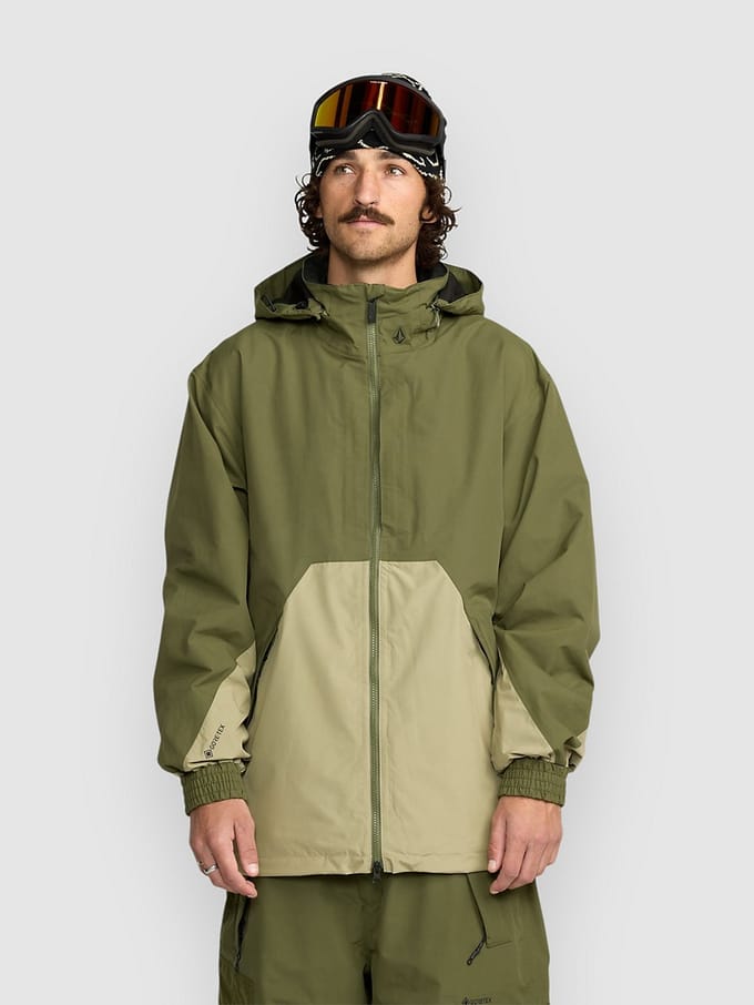 Volcom Longo Gore Tex Jas groen