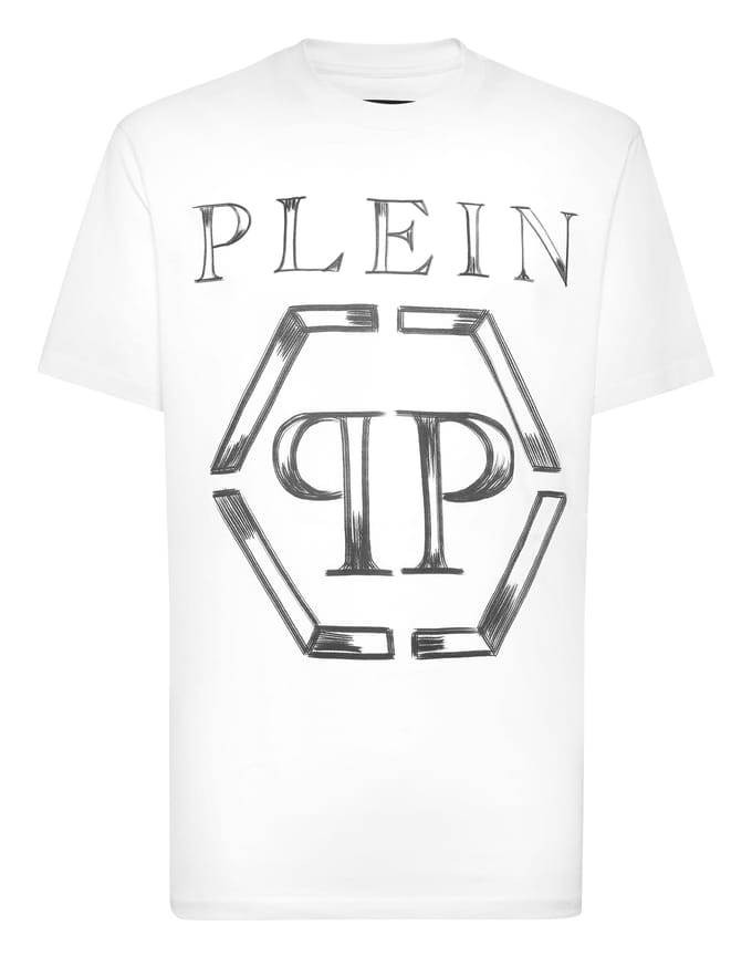 T-Shirt Ronde Hals Hexagon